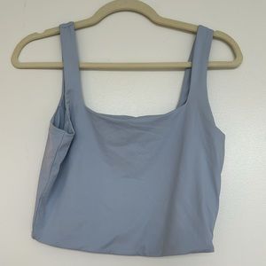 Athletic cropped tank